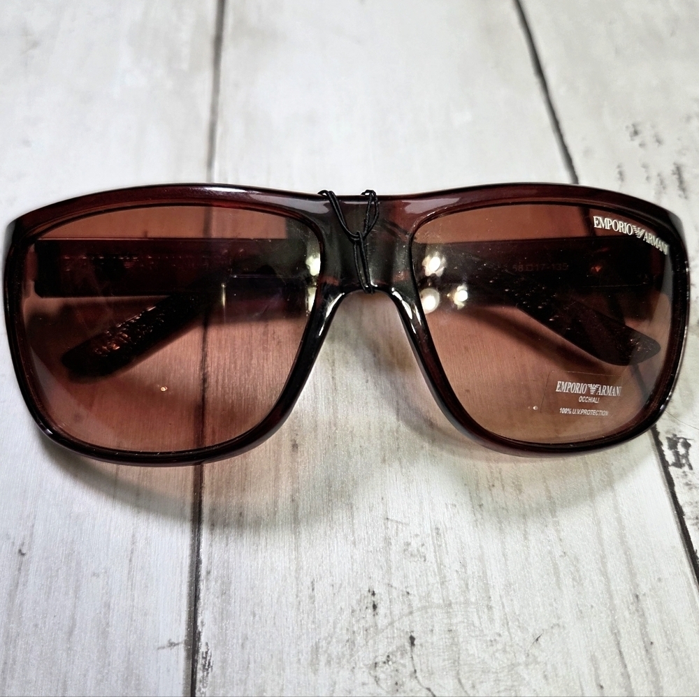 Emporio Armani Dark Brown Sunglasses